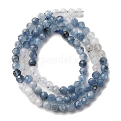 Природные Аквамарин бисер нитей G-C226-B03-4mm