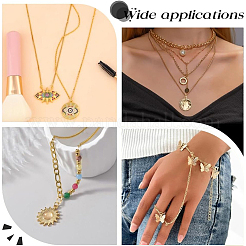 120 шт. латунные разрезные кольца&nbsp;KK-BBC0023-11A