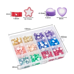 240шт 12 стилей ручной работы из полимерной глины CLAY-YW0001-29