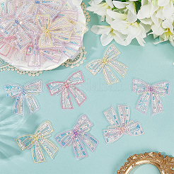 40 шт. 5-х цветный полиэстер с сетчатой вышивкой&nbsp;PATC-CY0001-35