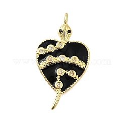 Латунные микро проложить кубического циркония подвески KK-S523-15G