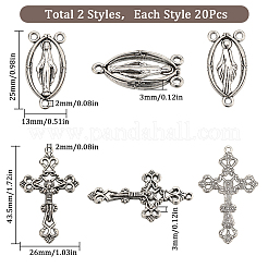 Наборы для поиска ювелирных изделий на религиозную тематику DIY-SC0024-12