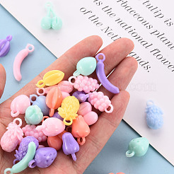 Непрозрачные акриловые бусины TACR-S154-45D