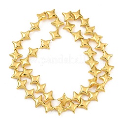 Гальванические нити из синтетических немагнитных гематитовых бусин G-C156-04G