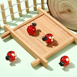 2шт ручной работы бусины лэмпворк&nbsp;LAMP-YW0001-87