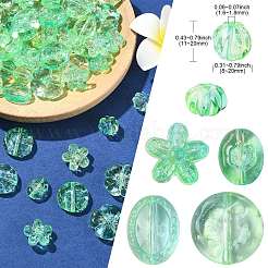 250 г прозрачных акриловых бусин&nbsp;OACR-CJ0002-33B