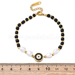 Браслеты из нержавеющей стали 304 для женщин BJEW-Z099-01G