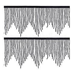 Отделка стеклянной бахромы длиной 1 ярд AJEW-PH0006-69