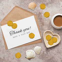 50шт. клейкие восковые наклейки DIY-SD0001-69B