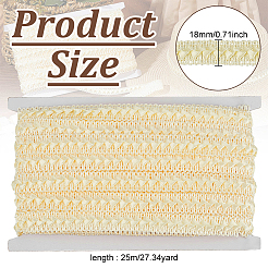 Отделка из полиэстера&nbsp;OCOR-WH0078-421A