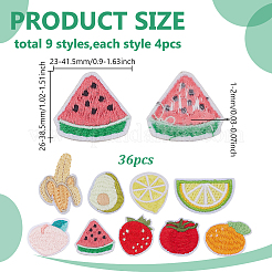 Компьютеризированная вышивка тканью утюжок на / шить на заплатках&nbsp;PATC-WH0026-07