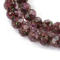 Ручной золотой песок бусины бисер нитей LAMP-R141-10mm-27