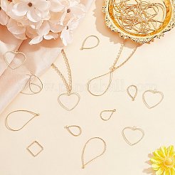 48шт 6 латунные подвески&nbsp;KK-BC0002-23