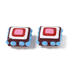 Бусины из стеклянной эмали LAMP-S079-14F