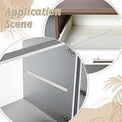 2 шт. пластиковые направляющие для ящиков&nbsp;AJEW-WH0752-062C