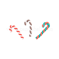 60шт 3 цвета рождественская тема кабошоны из полимерной глины ручной работы CLAY-CJ0001-31