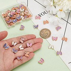 64шт 8 цвета сплава эмаль подвески&nbsp;FIND-AR0005-17A