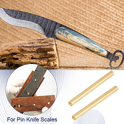 2шт односторонняя гравировальная восковая печать латунный штамп AJEW-OC0005-40F