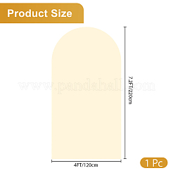 1 шт. полиэстеровая ткань для покрытия свадебной арки&nbsp;DIY-CN0003-60C