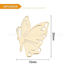 Латунь филигрань столяры соединения KK-BC0006-17G