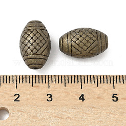 Сплавочные овальные бусины тибетского стиля  FIND-F012-05AB