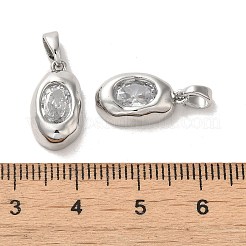 Латунные микро проложить кубического циркония подвески&nbsp;KK-H461-04P