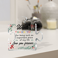 Печатные акриловые пазлы в форме орнамента AJEW-WH0571-002