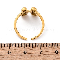 Кольца-манжеты из нержавеющей стали 304 для женщин&nbsp;LS-RJEW-M060-01G-08