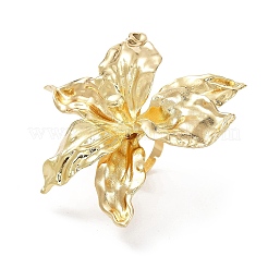 Кольца из сплава для женщин RJEW-L127-01G