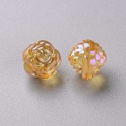 Прозрачные акриловые бусины&nbsp;TACR-S154-33C-919