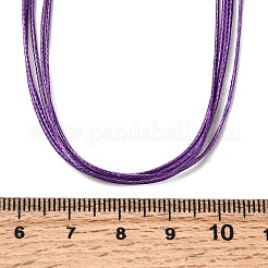 Изготовление ожерелья из двух нитей вощеного шнура толщиной 1 мм MAK-C005-01Z-G