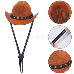 Фетровая шляпа ковбоя&nbsp;AJEW-WH20070-131C