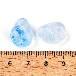 Прозрачные акриловые бусины&nbsp;X1-TACR-T028-44H