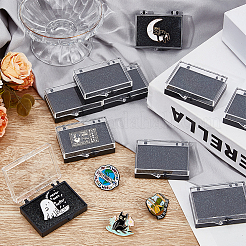 Пластиковая подарочная коробка для хранения бейджей&nbsp;CON-WH0099-05