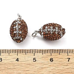 Полимерная глина стразами подвески CLAY-NH0001-02