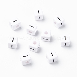 Письмо акриловые европейские бусины OPDL-R050-10mm-I