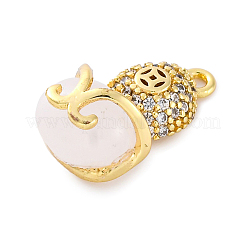 Латунные микро проложить кубического циркония подвески&nbsp;KK-A240-05G