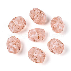 Нити из бусин ручной работы в технике лэмпворк и блестящих бусинок&nbsp;LAMP-T023-29G