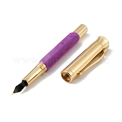 Ручки из окрашенной латуни из натурального кварца&nbsp;AJEW-M209-05G