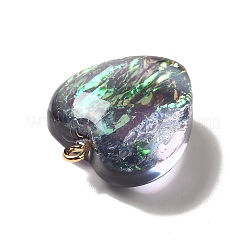 Прозрачные смоляные подвески&nbsp;LS-RESI-F035-02E