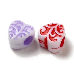 Непрозрачный акрил европейского бисера OACR-E039-12