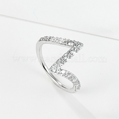 925 перстень из стерлингового серебра с паве из кубических цирконий HQ6216-3