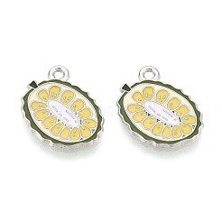 Эмалевые подвески из фруктового сплава PALLOY-S058-01P-11