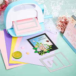 Углеродистая сталь разрезает трафареты DIY-WH0309-1875