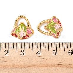 Подвески из нержавеющей стали 304 с эмалью&nbsp;STAS-I346-34G