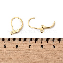 Латунная фурнитура Leverback для серег KK-F824-007G-1
