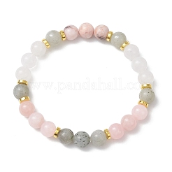 Браслеты из натурального машанского нефрита&nbsp;BJEW-JB12831