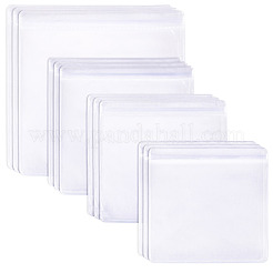 20 шт. 4 стиля ПВХ антиокислительные пакеты с застежкой-молнией AJEW-TA0002-25