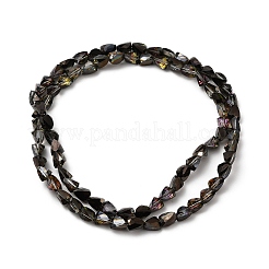 Стеклянные бусины с гальваническим покрытием &nbsp;EGLA-I017-02-HP02