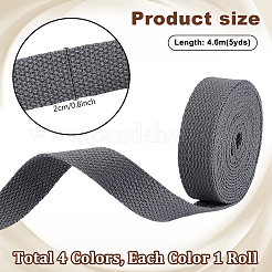 4 рулон поликоттоновой ленты 4 цветов&nbsp;OCOR-PH0004-81E